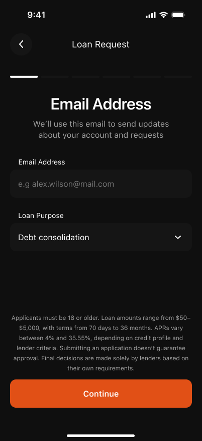 Loan Form